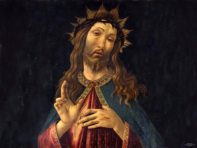 JJM-recreate_Botticelli-S_Jeus Christus le redempteur 作者 约瑟夫·约翰·迈克尔