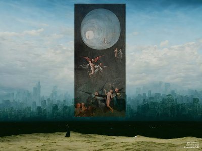 JJM 重现 Friedrich-C-D：城市前的僧人愿景 1 作者 约瑟夫·约翰·迈克尔