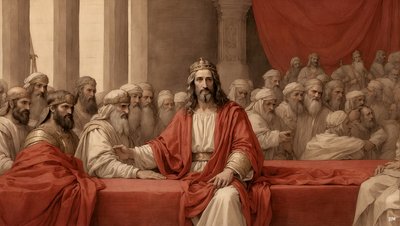 耶稣_彼拉多在审判台上_02 作者 约瑟夫·约翰·迈克尔