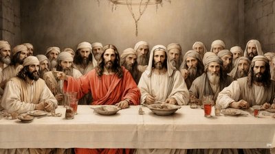 耶稣最后的晚餐_03 作者 约瑟夫·约翰·迈克尔