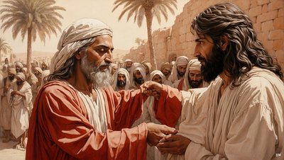 耶稣医治瞎眼的乞丐_02 作者 约瑟夫·约翰·迈克尔