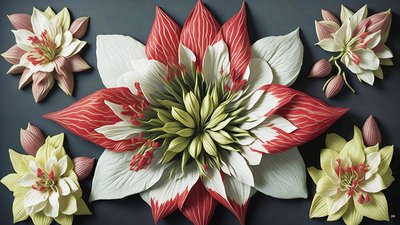 曼陀罗：金盏花元素_02 作者 Josef Johann Michel
