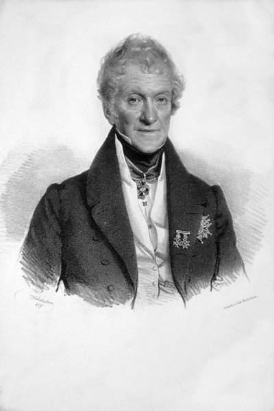 Franz Xaver Ottenfels-Gschwind Litho 作者 约瑟夫·克里胡伯（Josef Kriehuber）