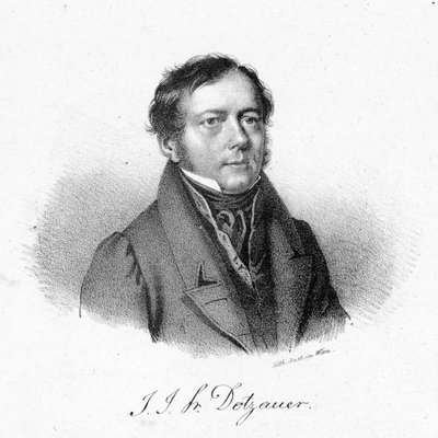 Friedrich Dotzauer 作者 约瑟夫·克里胡伯（Josef Kriehuber）