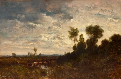 Moorlandschaft 作者 约瑟夫·温格琳