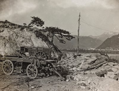 专辑“Meine weltkriegs - Erinnerungen South-West Front (Carinthia, Italien, South Tyrol) (My world war - memory of the South-Western Front in Carinthia, Italy, Trentino-Alto Adige) 31/03/1915-12/11/ 1918 - Josef Zohles Wien “：Taglia 上的军用坦克 作者 约瑟夫·佐尔斯（Josef Zohles）