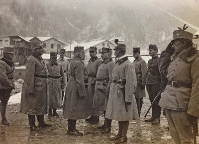 专辑“Meine weltkriegs - Erinnerungen South-West Front (Carinthia, Italien, South Tyrol) (My world war - memory of the South-Western Front in Carinthia, Italy, Trentino-Alto Adige) 31/03/1915-12/11/ 1918 - Josef Zohles Wien “：大公 弗雷德里克 作者 约瑟夫·佐尔斯（Josef Zohles）