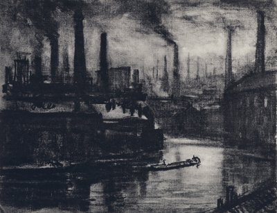 东伦敦(litho) 作者 约瑟夫·佩内尔（之后）
