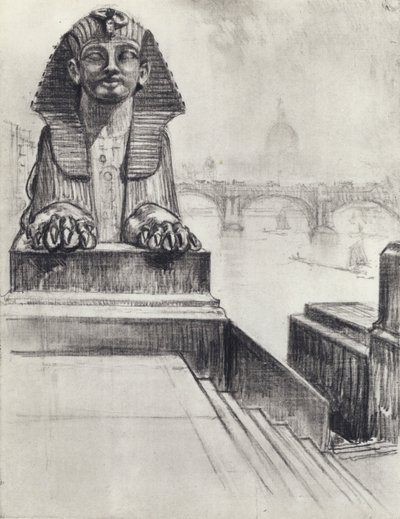 The Sphinx (litho) 作者 约瑟夫·佩内尔（之后）