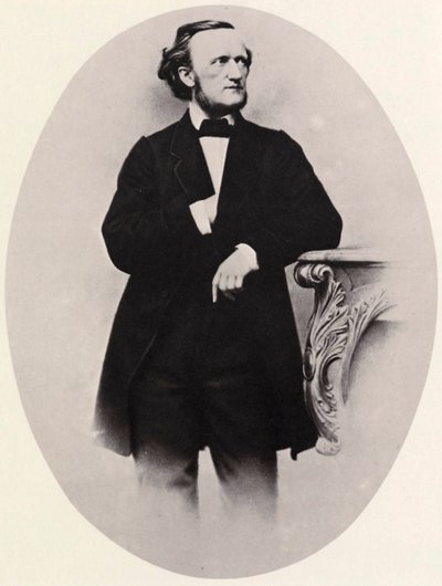 理查德·瓦格纳（Richard Wagner），德国作曲家，1864年 作者 约瑟夫·阿尔伯特