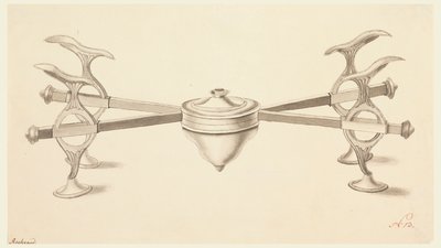 伸臂碟架和小神灯的设计 作者 约瑟夫·安东·塞塔勒二世