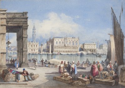 1822年，“威尼斯”被粘贴到托马斯穆迪“瑞士和意大利之旅”的标题页上 作者 约瑟夫·阿克斯·斯莱普