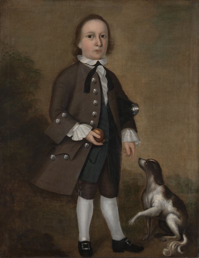 耶利米·贝尔纳普（Jeremiah Belknap），约1758年 作者 约瑟夫·巴杰