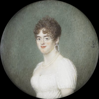 科妮莉亚·拉 (Cornelia Pull) 的肖像（卒于 1809 年）。 格里特·扬·范·豪顿的妻子 作者 约瑟夫·博兹