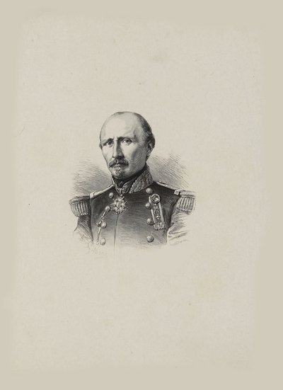 阿道夫-勒弗洛将军1804-1887，约1879年。 作者 Joseph Burn Smeeton 和 Auguste Tilly。