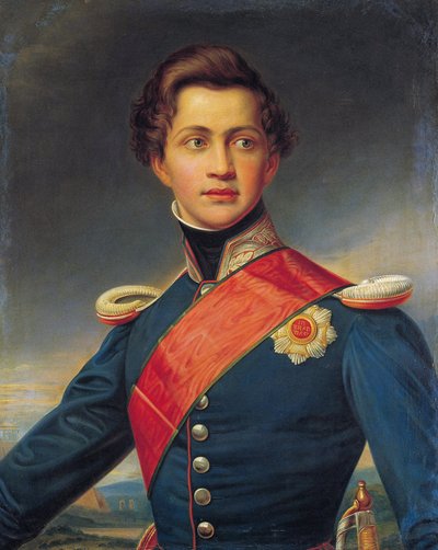Othon Ier de Grece - 希腊国王奥托肖像 - 约瑟夫-卡尔-斯蒂勒（1781-1858） - 1832 - 布面油画 - 89x68 - 雅典贝纳基博物馆 作者 约瑟夫·卡尔·斯蒂勒