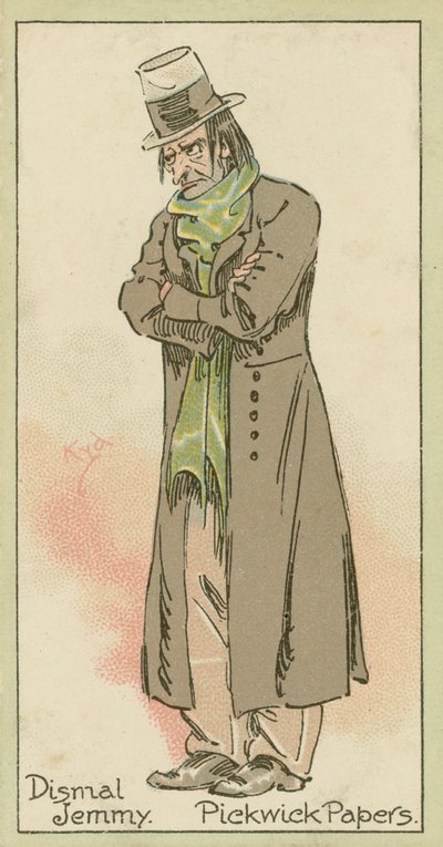 Dismal Jemmy》，《匹克威克外传》（彩色石印版） 作者 约瑟夫·克莱顿 (1856-1937)（继）克拉克