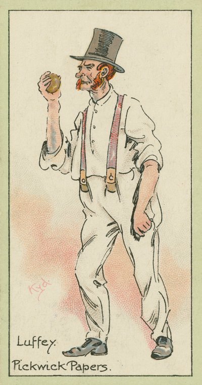 卢菲，《匹克威克外传》（彩色石印本） 作者 约瑟夫·克莱顿 (1856-1937)（继）克拉克