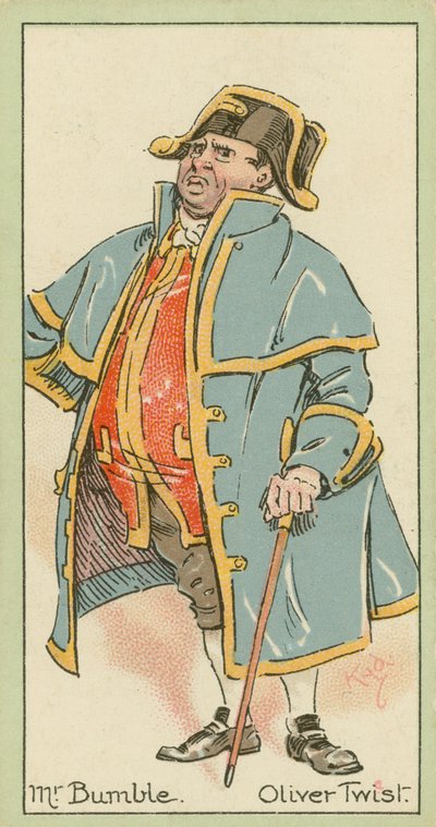 班布尔先生，《奥利弗-忒斯特》（彩色石印版） 作者 约瑟夫·克莱顿 (1856-1937)（继）克拉克