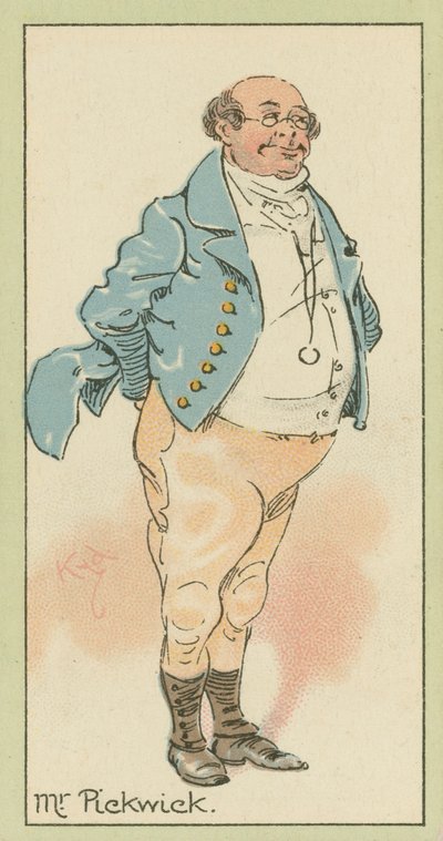 匹克威克先生（彩色印刷版） 作者 约瑟夫·克莱顿 (1856-1937)（继）克拉克