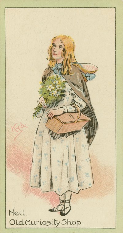 奈尔，老古玩店（彩色石版画） 作者 约瑟夫·克莱顿 (1856-1937)（继）克拉克