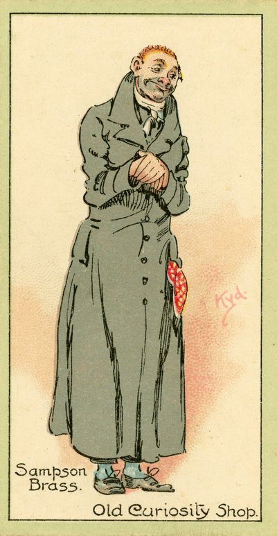 桑普森-黄铜，《老古玩店》（彩色石印版） 作者 约瑟夫·克莱顿 (1856-1937)（继）克拉克