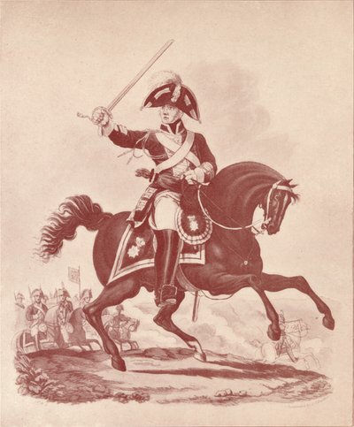 滑铁卢第二军团生活卫队军官，1812-1815年1909年 作者 约瑟夫·康斯坦丁·斯塔德勒