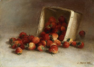 草莓盒，1897年 作者 约瑟夫·德克尔