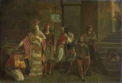 米索隆希最后的保卫者，1826 年 4 月 22 日：希腊独立战争中的一个插曲 作者 约瑟夫·丹尼斯·奥德维尔