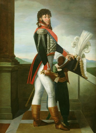 Joachim Murat（1767-1815）穿着卫兵上校的制服，1813年 作者 Joseph Dionysius Odevaere