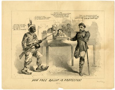 如何保护自由选票，1864年 作者 Joseph E. Baker