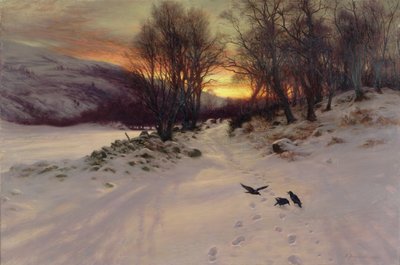 当夕阳西下时 作者 Joseph Farquharson