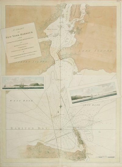 纽约港 作者 Joseph Frederick钱包DesBarres