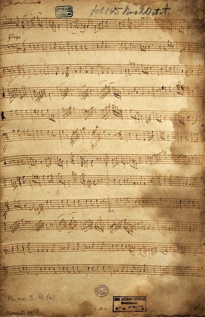 弗朗茨-约瑟夫-海顿（1732-1809 年）奥地利作品《愤怒的小鸟》男中音、中提琴和低音三重奏乐谱 作者 约瑟夫·海顿
