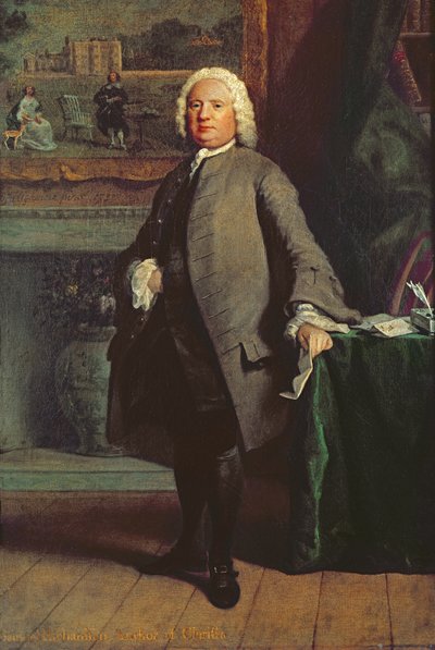 Samuel Richardson（1689-1761）1750年的肖像 作者 Joseph Highmore