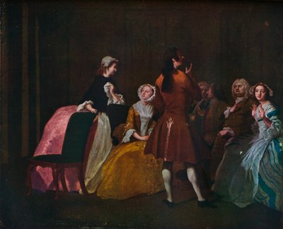 哈洛家族（Samuel Richardsons Clarissa的Harlowe家族，约1745年） 作者 约瑟夫·海摩尔