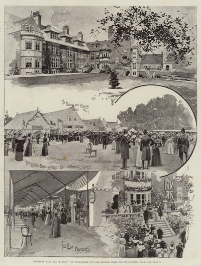 7月3日至7月5日，Streatham的乡村集市和市场为英国的Incurables之家 作者 Joseph Holland Tringham