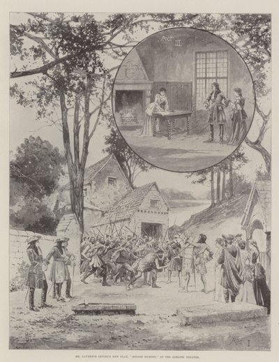 Laurence Irving先生的新戏，Bonnie Dundee，在Adelphi剧院 作者 约瑟夫·霍兰·特林厄姆