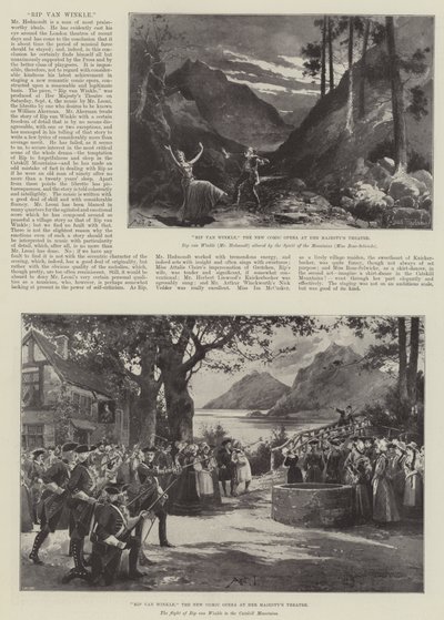 Rip van Winkle 作者 约瑟夫·霍兰·特林厄姆