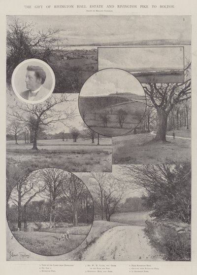 Rivington Hall Estate和Rivington Pike送给Bolton的礼物 作者 约瑟夫·霍兰·特林厄姆