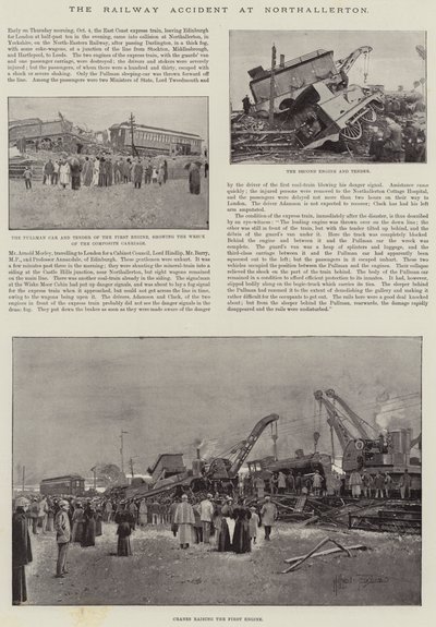 Northallerton的铁路事故 作者 约瑟夫·霍兰·特林厄姆