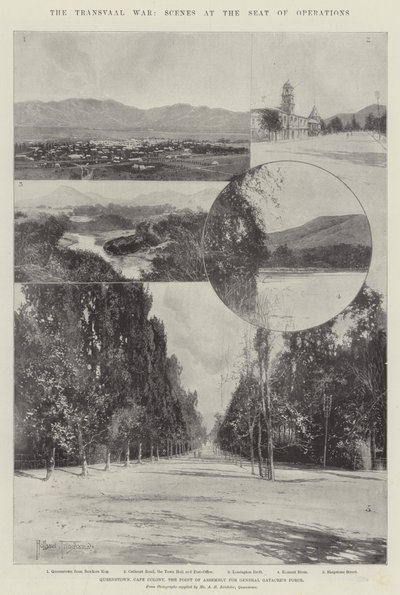 德兰士瓦战争，行动所在地的场景 作者 Joseph Holland Tringham