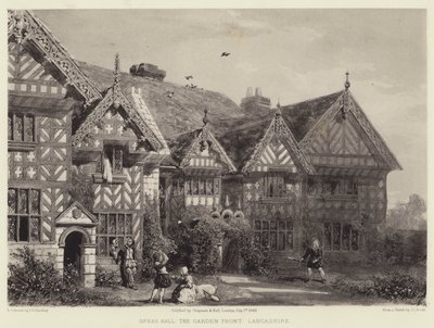 兰开夏郡花园街Speke Hall 作者 约瑟夫·乔西亚·多德