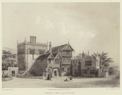 兰开夏郡Turton塔 作者 约瑟夫·乔西亚·多德