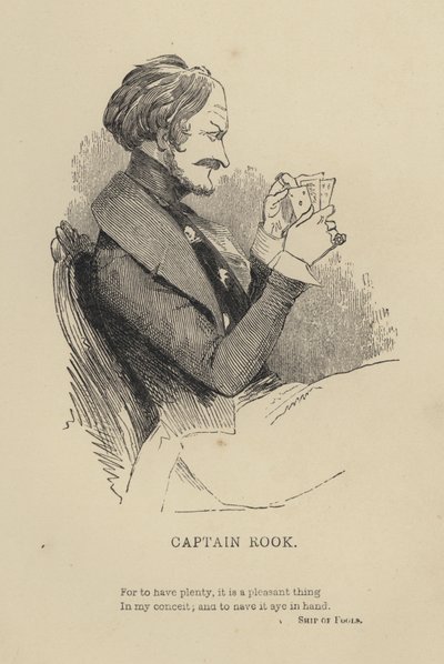 Kenny Meadows: Captain Rook (engraving) 作者 约瑟夫·肯尼（后）梅多斯