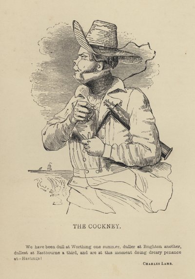 Kenny Meadows: The Cockney (engraving) 作者 约瑟夫·肯尼（后）梅多斯