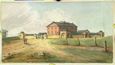 悉尼海德公园军营，1820年 作者 约瑟夫·莱切特