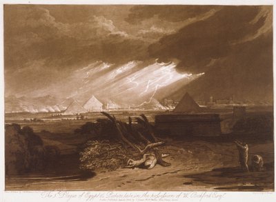 F.16.I查尔斯·特纳（Charles Turner）刻制的“第五瘟疫”，埃及的第五次瘟疫 作者 约瑟夫·马洛德·威廉（继）·特纳