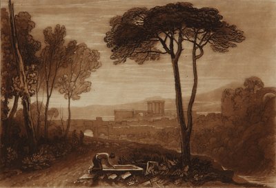平原场景 作者 约瑟夫·马洛德·威廉·特纳