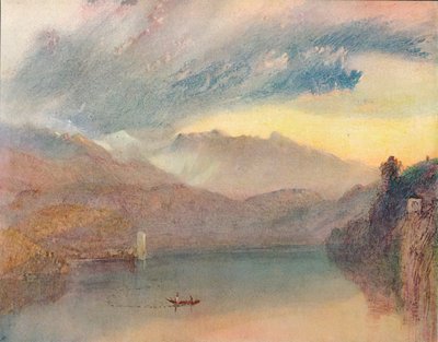 瑞士湖，1909年 作者 约瑟夫·马洛德·威廉·特纳